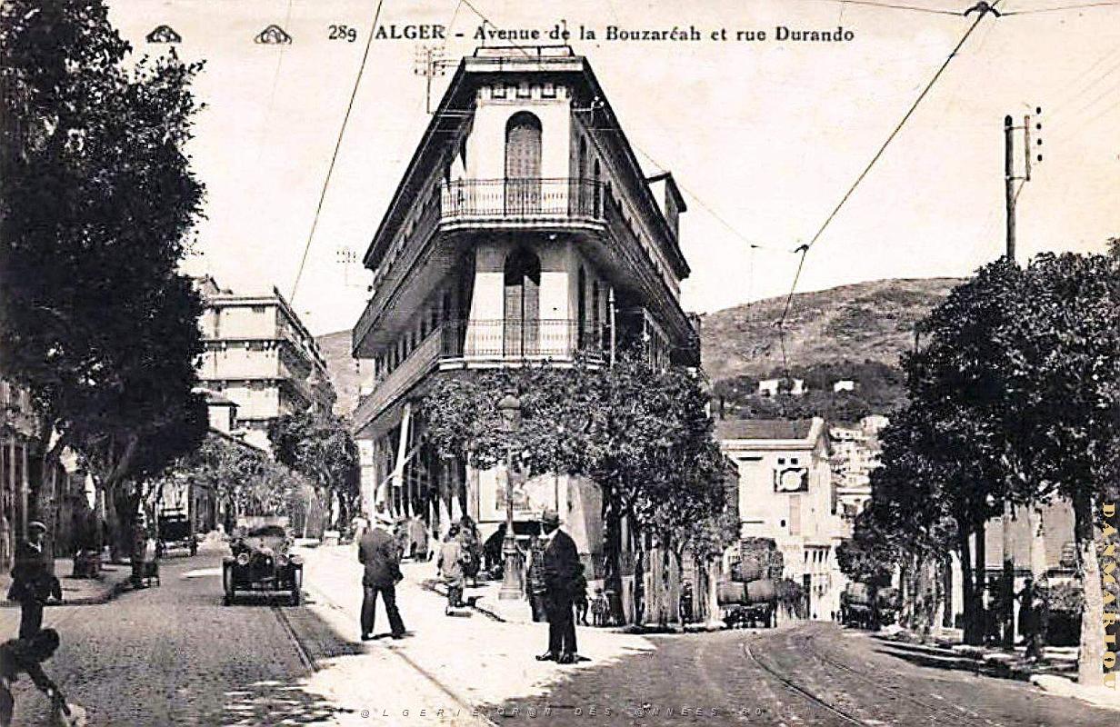 2441- Alger - Avenue de la Bouzareah et Rue Durando.jpg